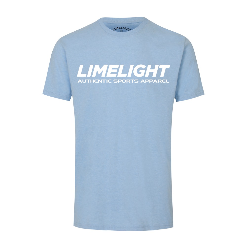 LIMELIGHT T-SHIRT (SKY BLUE MELANGE/WHITE)
