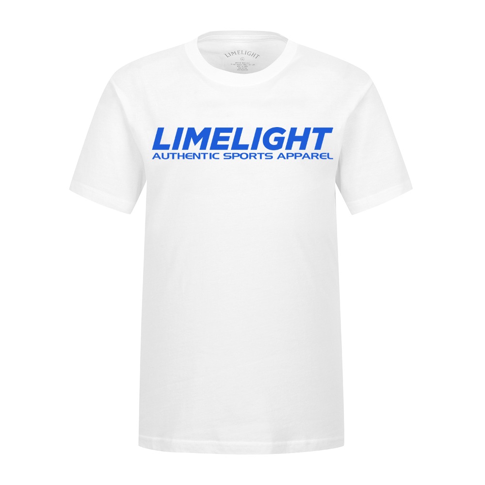 LIMELIGHT T-SHIRT (WHITE/BLUE)