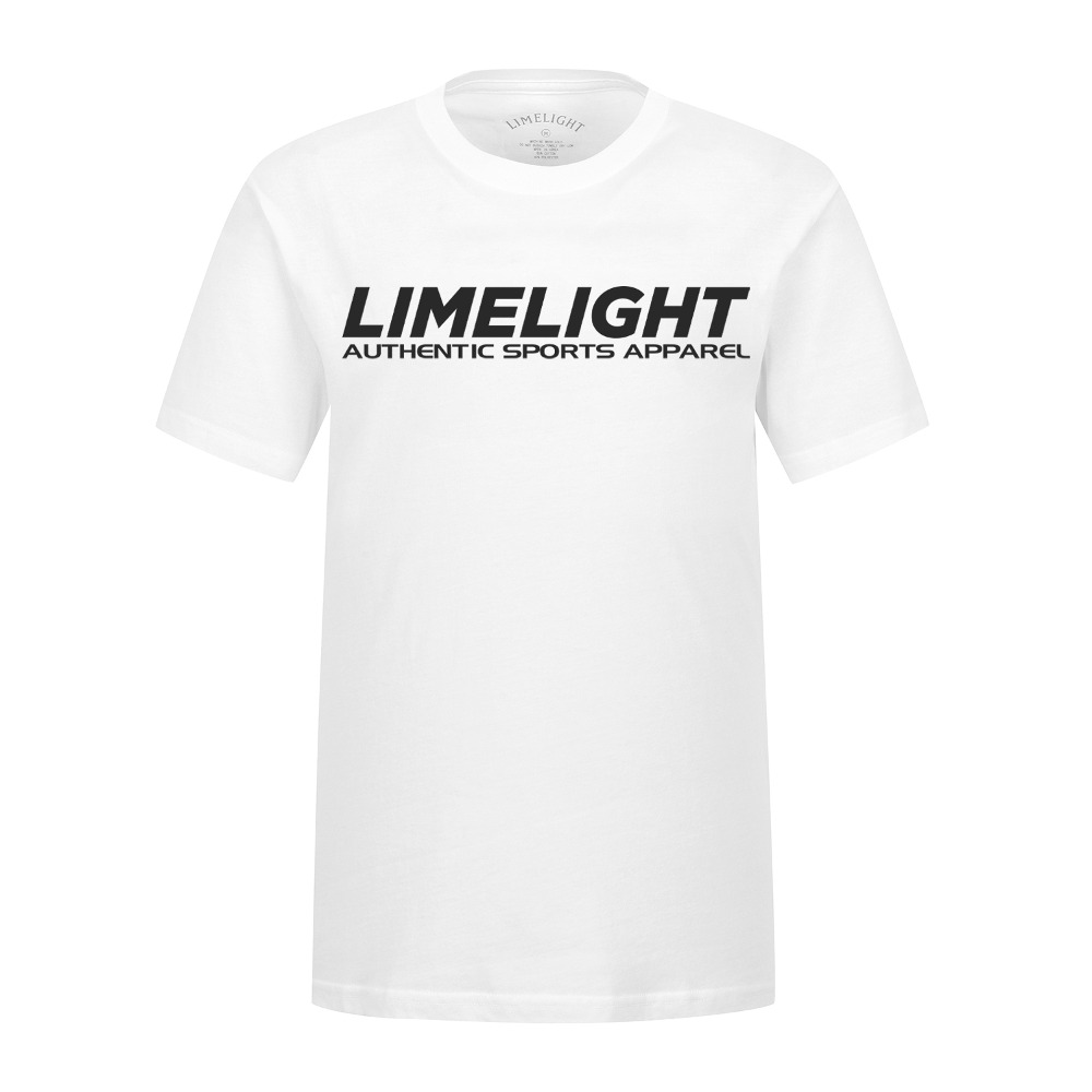 LIMELIGHT T-SHIRT (WHITE/BLACK)